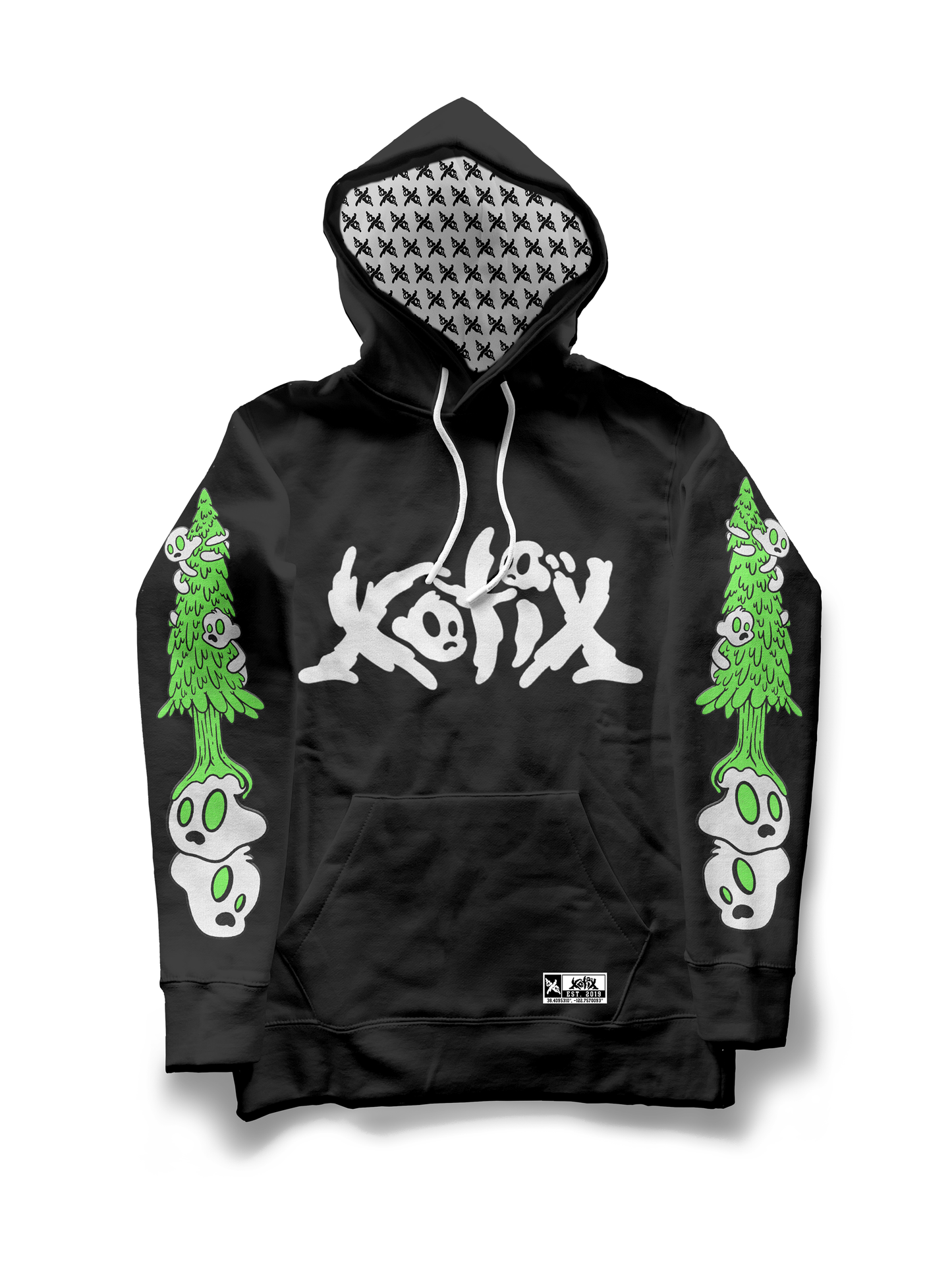 XOTIX GHOSTI BLOCK PARTY HOODIE
